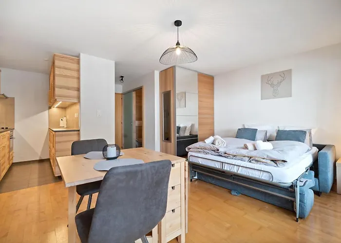 Апартаменты Renove Situe Dans Les Bains D'ovronnaz, Immeuble Les Sources